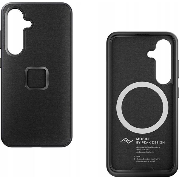 Peak Design Peak Design Mobile Etui Everyday Case Fabric Samsung Galaxy S24 - Grafitowe