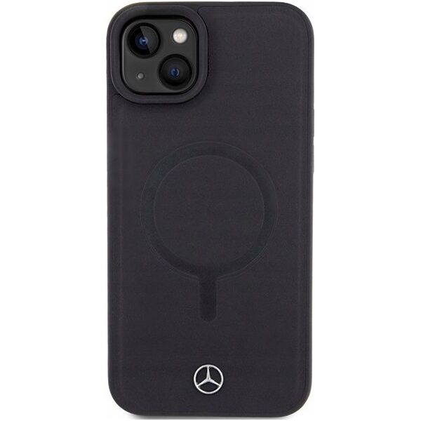 Mercedes Mercedes MEHMP15M23RCMK iPhone 15 Plus / 14 Plus 6.7" czarny/black hardcase Smooth Leather MagSafe