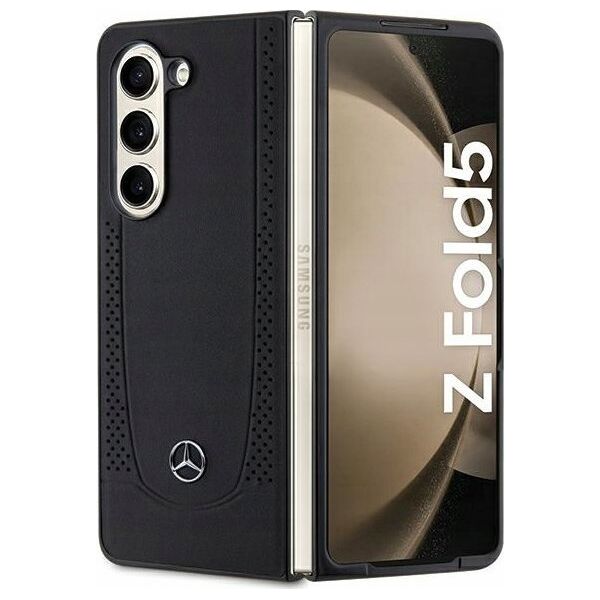 Mercedes Mercedes MEHCZFD5ARMBK Z Fold5 F946 czarny/black hardcase Leather Urban
