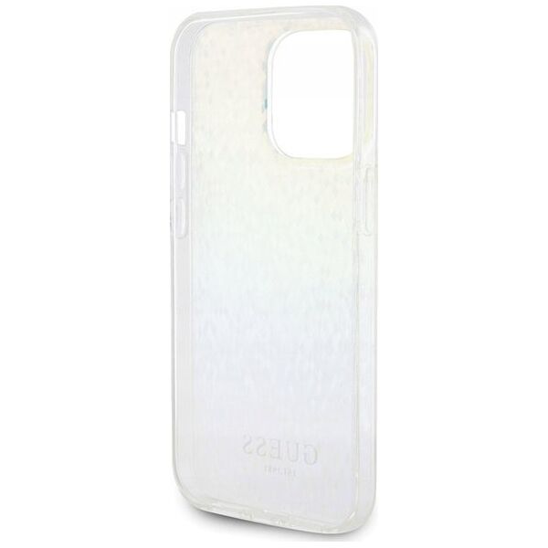 Guess Guess GUHCP15XHDECMI iPhone 15 Pro Max 6.7" wielokolorowy hardcase IML Faceted Mirror Disco Iridescent