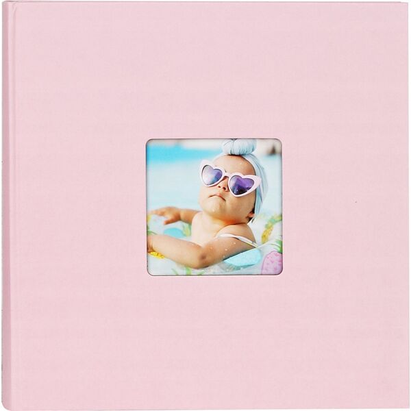 Sourcing Album WALTHER FA-208-BR Fun rose 30x30/100 pages, white pages | corners/splits | book bound | photo in cover