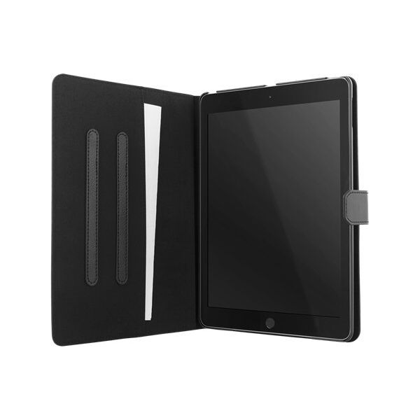 Etui na tablet Deltaco „DELTACO iPad 10.2“ 2020 m. Dėklas, veganiškos odos, juodas IPD-2020