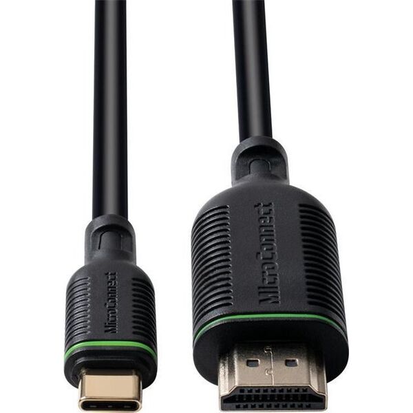 Adapter AV MicroConnect Microconnect MC-USBCHDMI2 adapter kablowy 2 m USB Type-C HDMI Czarny
