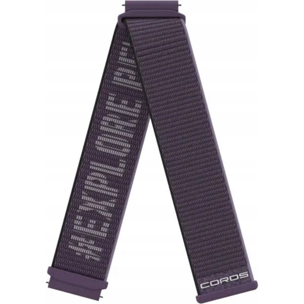 Coros Išmaniojo laikrodžio dirželis, COROS 22mm Nylon Band, APEX 2 Pro, APEX Pro, APEX 46mm, Violetinės spalvos