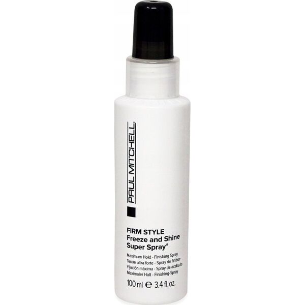 PAUL MITCHELL Paul Mitchell, Firm Style Freeze And Shine, Paraben-Free, Hair Spray, Finishing, Maximum Hold, 100 ml For Women