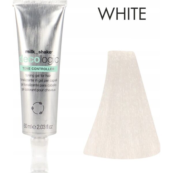 Milk Shake Milk Shake, Decologic Tone Controller, Silk Proteins, Hair Colouring Cream Toner,  White, For Lightened Hair, 60 ml For Women