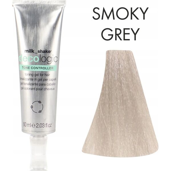 Milk Shake Milk Shake, Decologic Tone Controller, Silk Proteins, Hair Colouring Cream Toner,  Smooky Gray, For Lightened Hair, 60 ml For Women