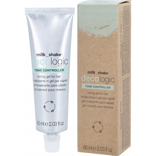 Milk Shake Milk Shake, Decologic Tone Controller, Silk Proteins, Hair Colouring Cream Toner,  Smooky Gray, For Lightened Hair, 60 ml For Women