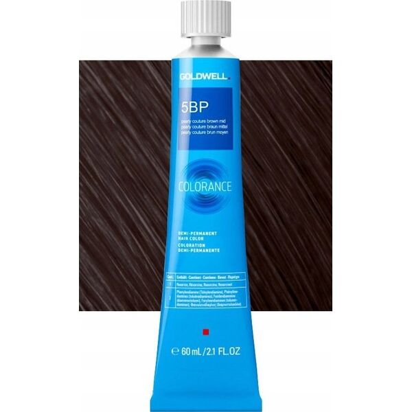 Goldwell Goldwell, Colorance, Demi-Permanent Hair Dye, 5BP Medium Pearly Couture Brown, 60 ml For Women