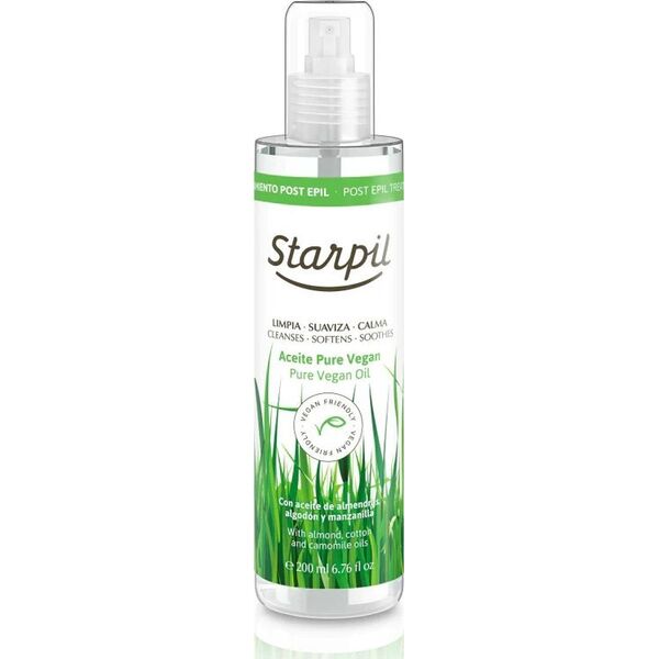 Starpil Aliejus po depiliacijos Starpil Post-Wax Pure Vegan Oil, veganiškas, 200 ml