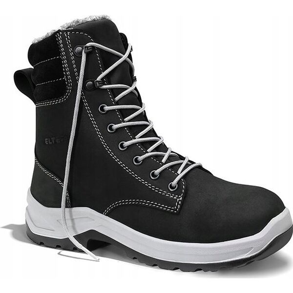 Sourcing Women's Heated Boots ELTEN Lilly Black HGH ESD S3 SRC CI, Black 39
