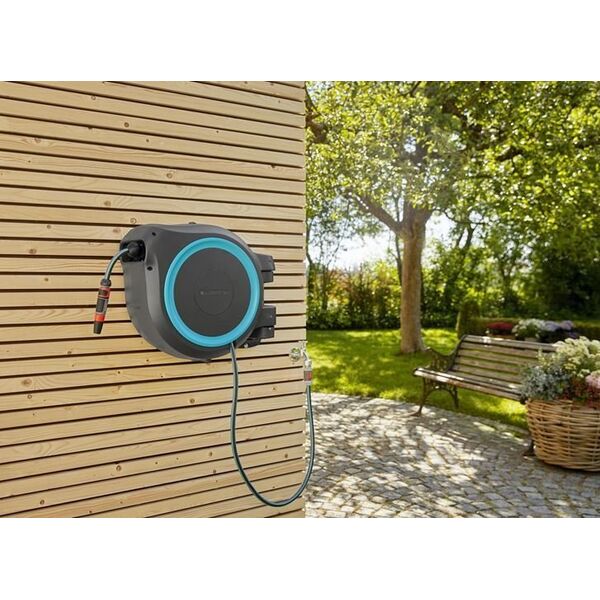 Gardena Gardena PowerRoll XXL P4A 18645-20 wall-mounted hose reel with battery