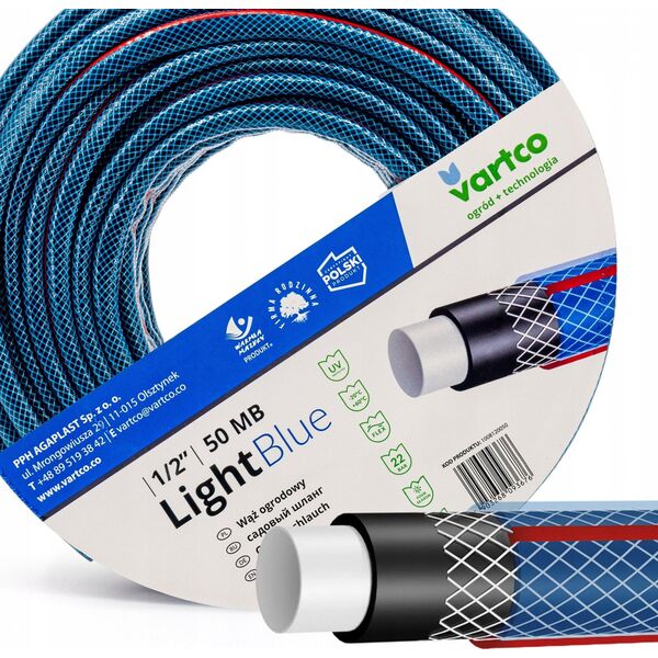 Vartco Garden hose trolley without hose 1/2" 45m Vartco LIGHT Line LL01-018