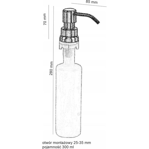 Hansgrohe Soap dispenser Hansgrohe A41 40438800