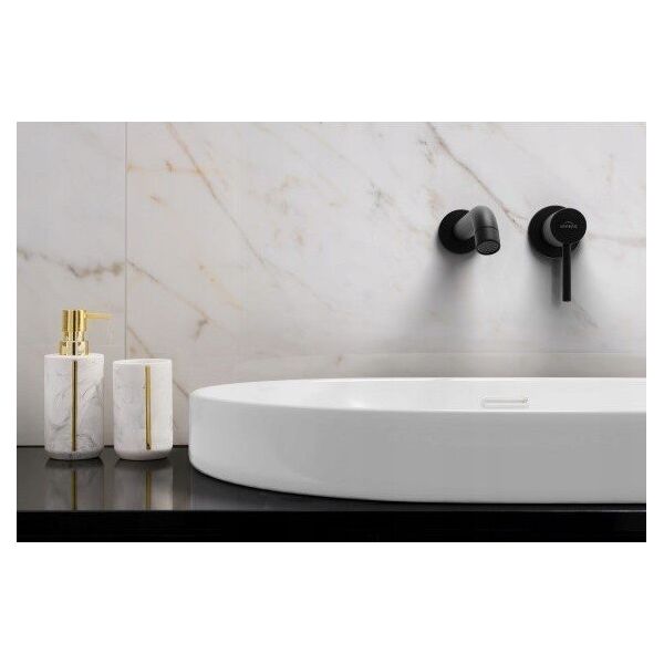 Bateria umywalkowa Sourcing IN-WALL WASHBASIN MIXER DAFNI. BLACK