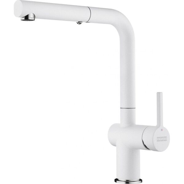 Bateria umywalkowa Franke FRANKE Bateria Active L pull-out spray biały polarny 115.0653.387