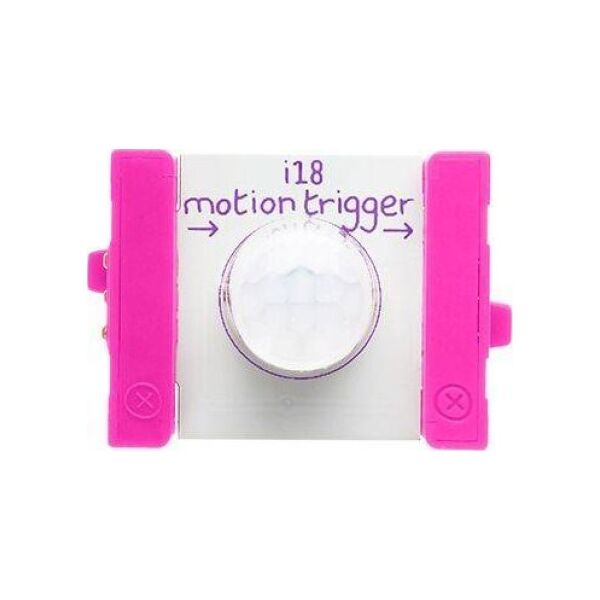 LittleBits littleBits motion trigger, Motion sensor, littleBits, Purple, White, 95.2 mm, 190.5 mm, 12.7 mm