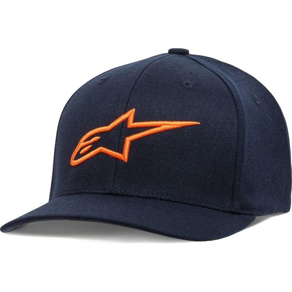 Alpinestars Czapka z daszkiem ALPINESTARS AGELESS CURVE HAT, Navy Orange Rozmiar: S/M
