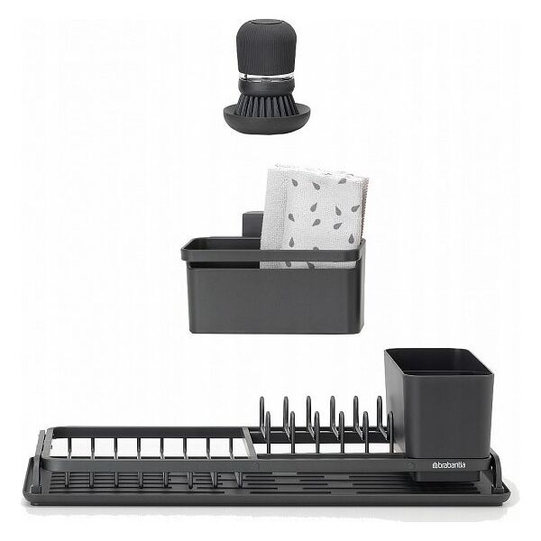 Brabantia Brabantia Drainer Rack Set Dark Grey