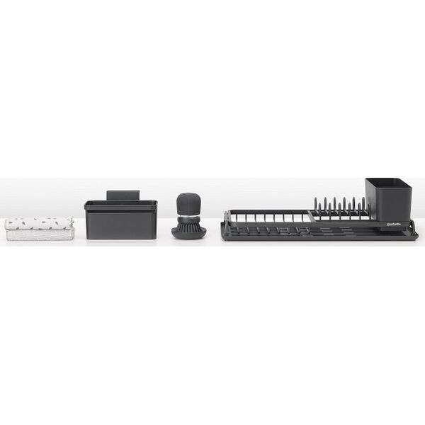 Brabantia Brabantia Drainer Rack Set Dark Grey