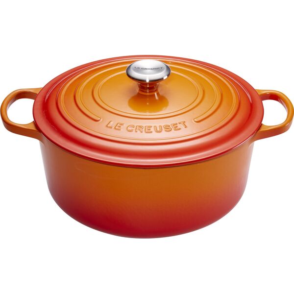 le creuset Le Creuset Signature Casserole round 20 cm volcanic