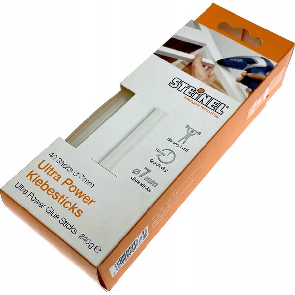 Pistolet do kleju Steinel 1x40 Steinel 7mm Ultra Power Hot Glue Sticks