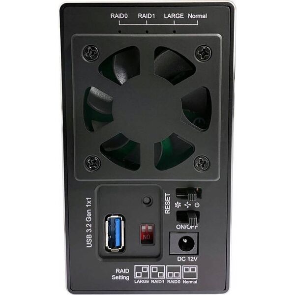 Obudowa LC-Power LC-Power Geh 8.9cm (2x3,5") LC-35U3-RAID-2