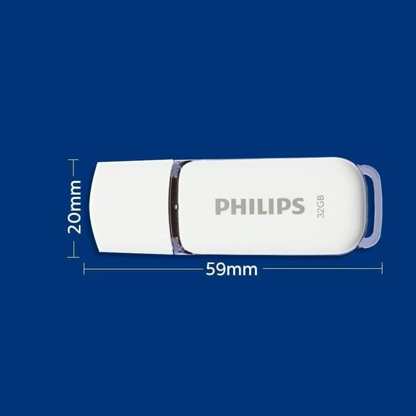 Pendrive Philips Philips USB 2.0 3-Pack      32GB Snow Edition Shadow Grey