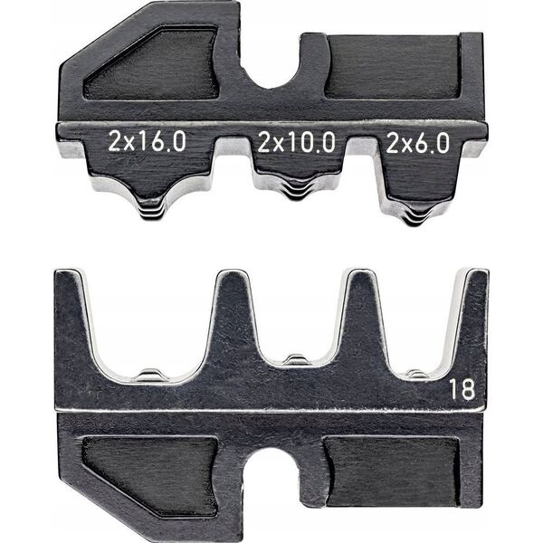 Knipex KNIPEX Crimping Die for twin wire ferrules