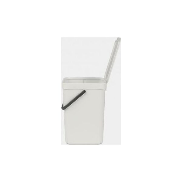 Brabantia Brabantia Sort & Go Waste Bin Light Grey 12 L