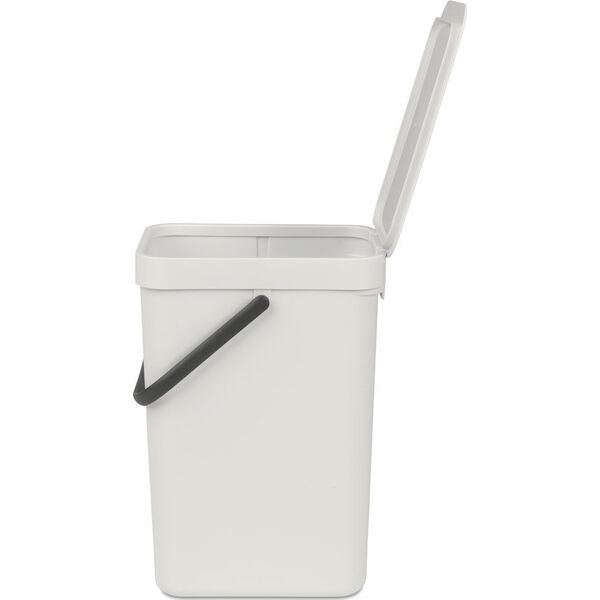 Brabantia Brabantia Sort & Go Waste Bin Light Grey 12 L
