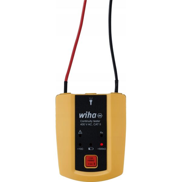 Wiha Wiha Continuity tester 45222, up to 400 V AC, CAT II (yellow/black)
