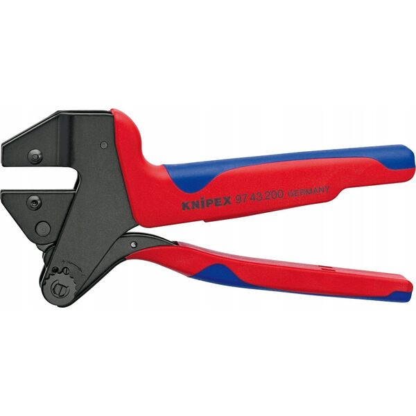Knipex KNIPEX crimp system pliers 97 43 200 A, crimpzange (red/blue, without crimed use)