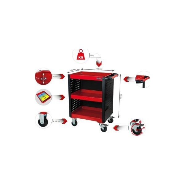Wózek narzędziowy KS Tools KS Tools ECOline Workshop Service Trolley
