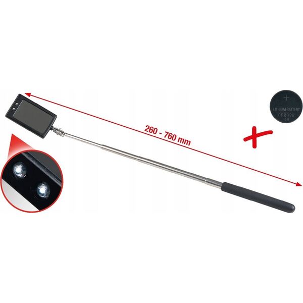 KS Tools KS Tools flexible Inspection Mirror with Lighting