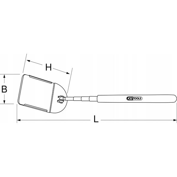 KS Tools KS Tools flexible Inspection Mirror with Lighting