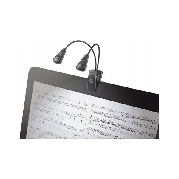 König & Meyer K&M 12243 Music Stand Light Double LED FlexLight