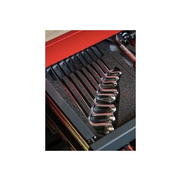Gedore GEDORE red Double ring end Spanner Set 8-pieces 6-22 mm
