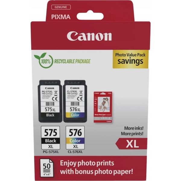 Tusz Canon Canon PG-575 XL / CL-576 XL Photo Value Pack