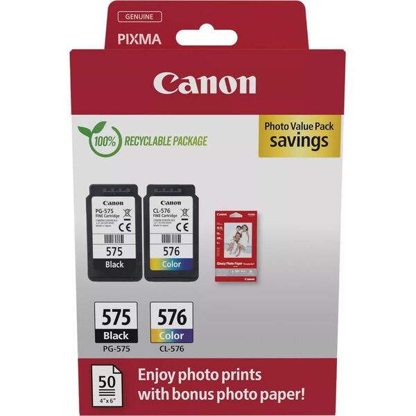 Tusz Canon Canon PG-575 / CL-576 Photo Value Pack