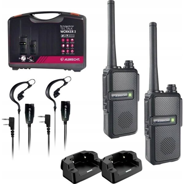 Albrecht Albrecht Tectalk Worker 3 Case 2-Pack