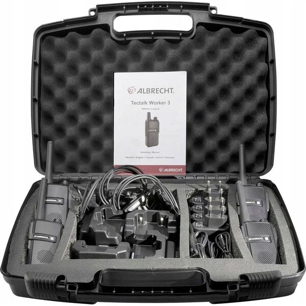 Albrecht Albrecht Tectalk Worker 3 Case 4-Pack