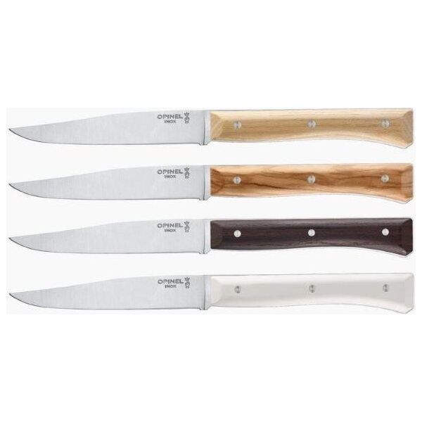Opinel Opinel Table Knives Facette Set of 4   Mix