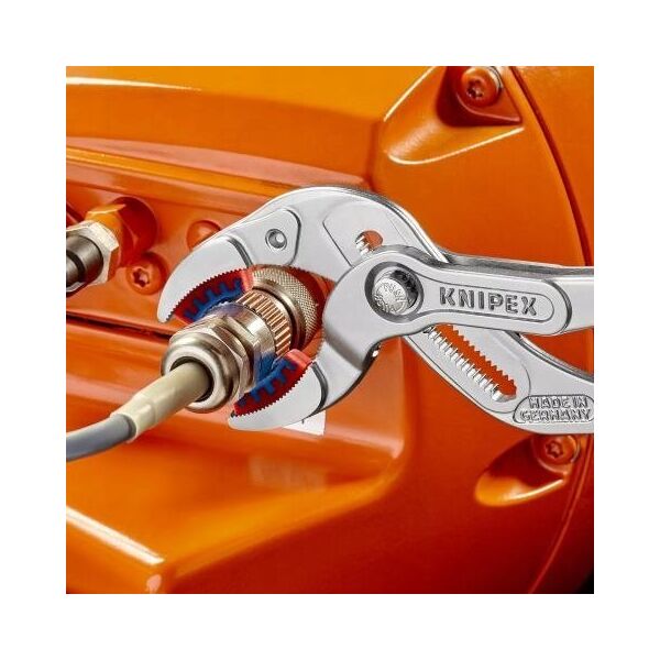 Knipex KNIPEX stripping tool 12 85 110 SB for glass fibers, stripping/dismantling tool (blue/white)