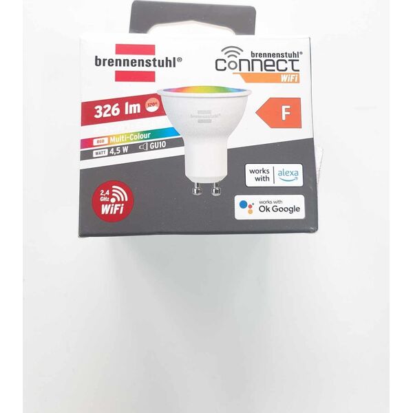 Brennenstuhl Brennenstuhl WiFi LED Lampe GU10
