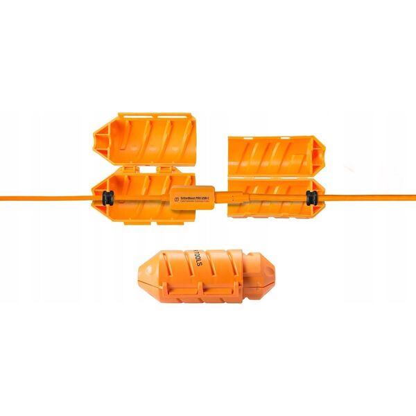 Adapter USB Tether Tools Tether Tools USB-C to Micro-B- Cable-System 9,40m right orange