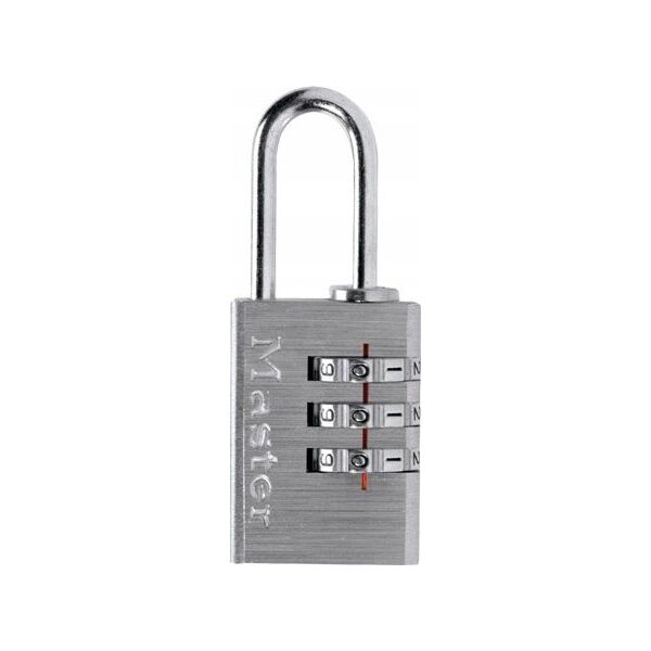 MasterLock Master Lock Combination Lock in alumin. steel Shackle 7620EURDCC