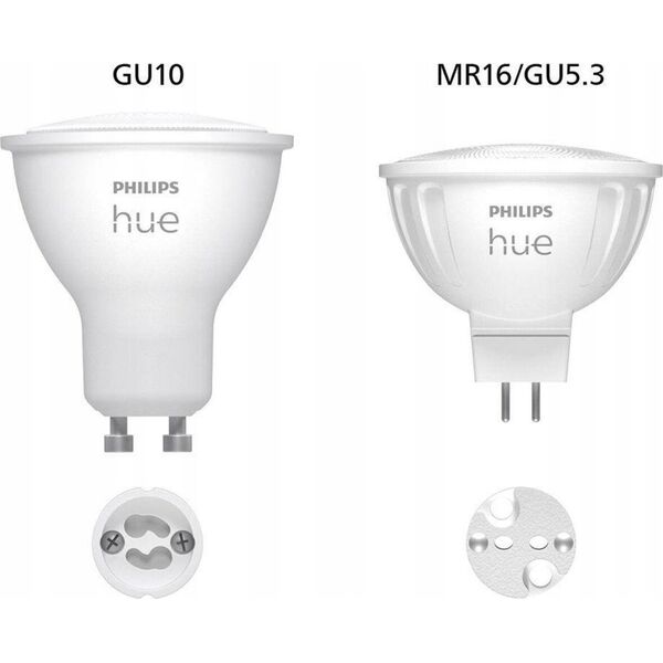 Philips Philips Hue LED Lampe MR16 2pack Set 400lm White Color Amb.