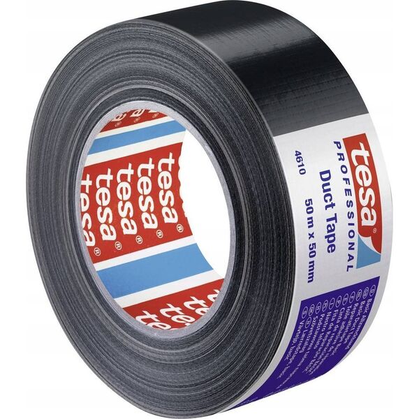 Tesa Tesa Duct Tape  50m x 50mm black 04610