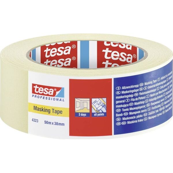 Tesa Tesa Paper Masking Tape 50mx38mm Standard beige 04323